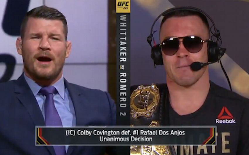 Майкл Биспинг объяснил, почему критиковал Колби Ковингтона после турнира UFC 225