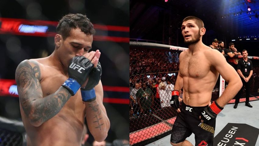Charles Oliveira wants to take the title from Khabib Nurmagomedov