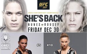 Марина Мороз - Джессика Андраде на UFC 207