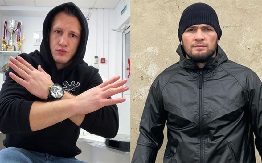 Василевский - о спарринге с Хабибом: "Я бил его, а он набросился на меня и сказал: "Пошли на улицу. Ты что, вообще попутал?"