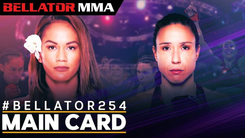 Прямая трансляция Bellator 254: Илима-Лей Макфарлэйн - Джулиана Веласкес, Магомед Магомедов – Матеус Маттос