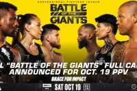 Прямая трансляция PFL Super Fights: Battle of the Giants