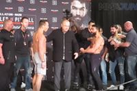 Церемония взвешивания участников Bellator 221: Майкл Чендлер - Патрисио Фрейре, Майкл Пейдж - Даглас Лима