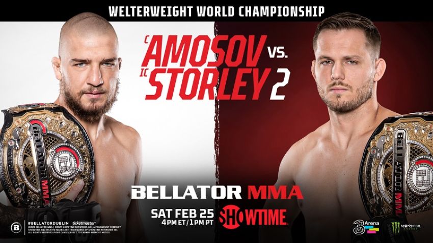 Ярослав Амосов и Логан Сторли встретятся в реванше на Bellator 291