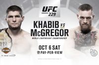 Официально: Хабиб Нурмагомедов против Конора Макгрегора 6 октября на UFC 229