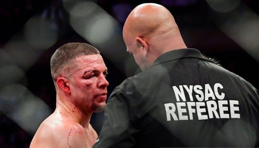 Доминик Круз обсудил остановку боя Нейта Диаса и Хорхе Масвидаля на UFC 244