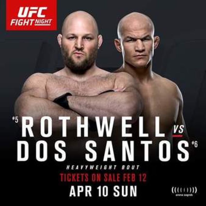 РП UFC №2- UFC Fight Night 86 - Rothwell vs. Dos Santos
