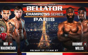 Прямая трансляция Bellator Champions Series: Paris