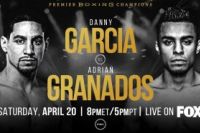 В бою между Дэнни Гарсией и Адрианом Гранадосом будет стоять на кону вакантный титул WBC Silver 