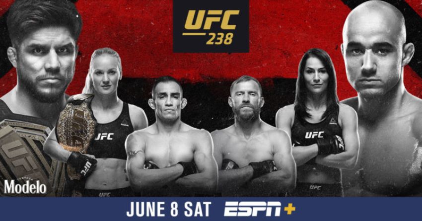 Результаты турнира UFC 238: Генри Сехудо - Марлон Мораес, Валентина Шевченко - Джессика Ай 