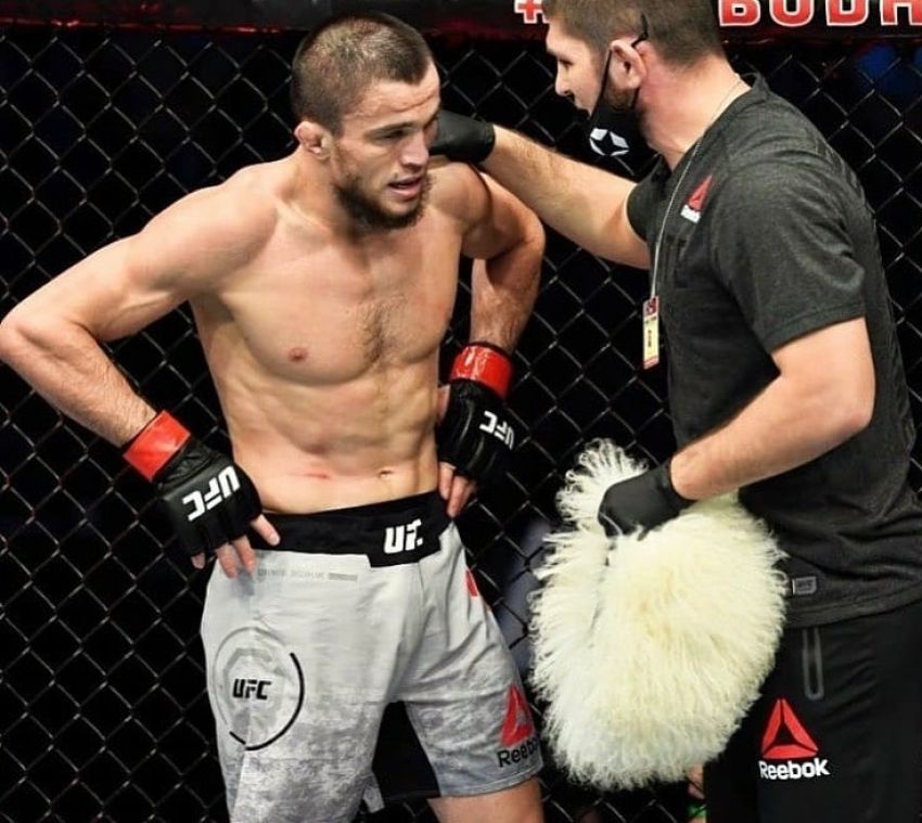 Умар Нурмагомедов прокомментировал победу над Морозовым на UFC on ESPN 20