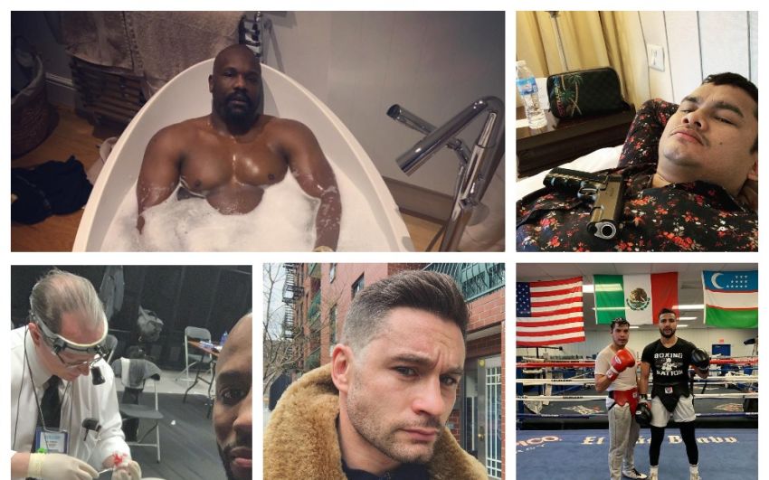 InstaBoxing 09 февраля 2019: Тайсон встретился с Холмсом, Майдана и Чисора принимают ванны