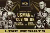Результаты турнира UFC 245: Камару Усман - Колби Ковингтон, Макс Холлоуэй - Александр Волкановски, Аманда Нуньес - Жермейн Де Рандами 2