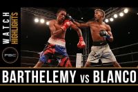 Barthelemy vs Blanco HIGHLIGHTS: March 28, 2017 - PBC on FS1