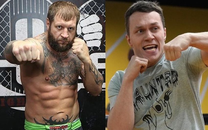 Александр Емельяненко подписал контракт на бой с блогером Артемом Тарасовым