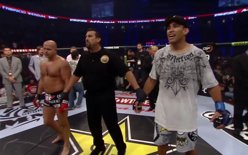 Видео боя Федор Емельяненко – Фабрисио Вердум Strikeforce / M-1 Global Fedor vs Werdum