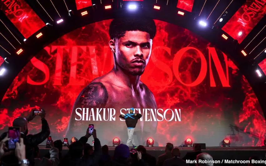 Шакур Стивенсон делится подробностями контракта с Matchroom Boxing: "Моим соперником должен стать…"
