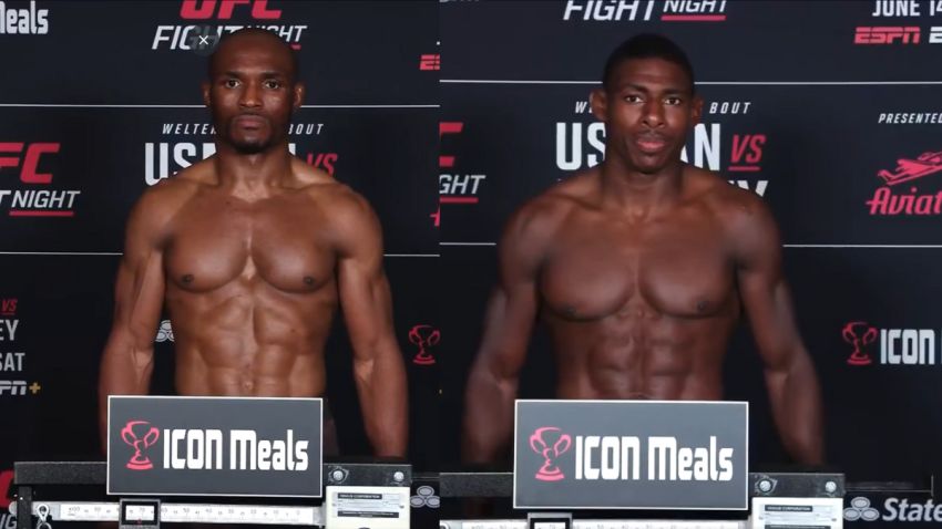 Результаты взвешивания UFC on ESPN 69