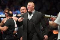 Брок Леснар утратил титул чемпиона WWE и готов начать переговоры о бое с Кормье