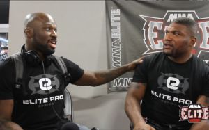 Рампэйдж Джексон и Кинг Мо на пресс-конференции, посвященной турниру Bellator 175 
