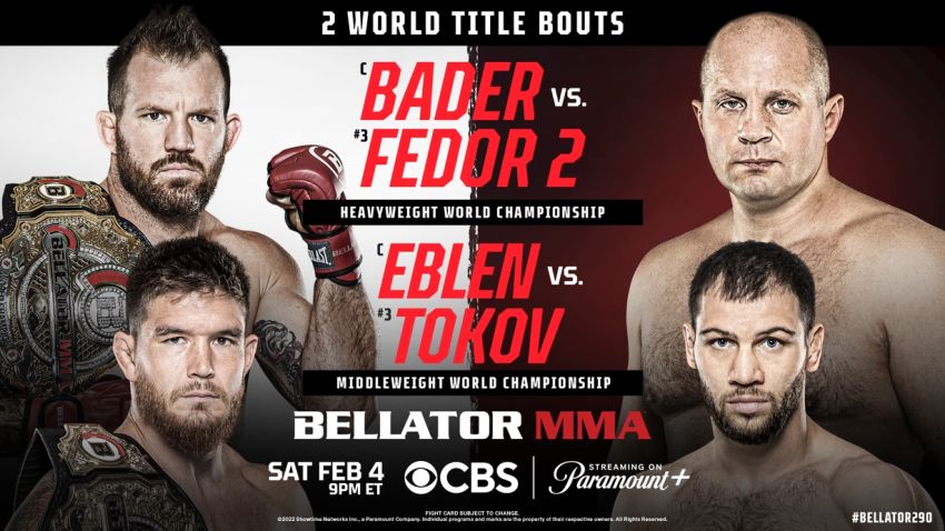 Прямая трансляция Bellator 290