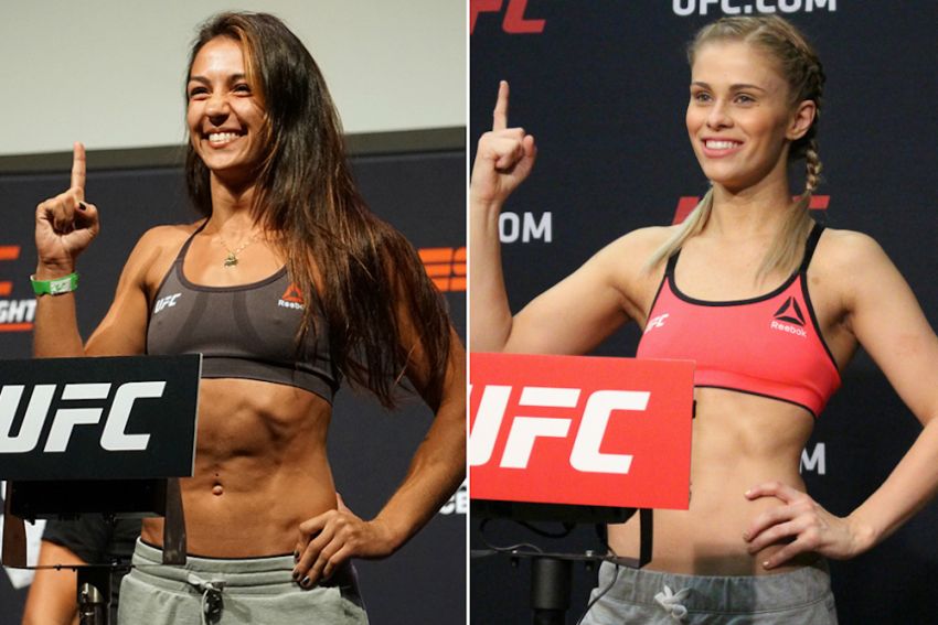 Amanda Ribas on how she and Paige Vanzant are helping each other prepare for the next fights