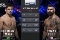 Видео боя Демиан Майя - Лайман Гуд UFC Fight Night 144