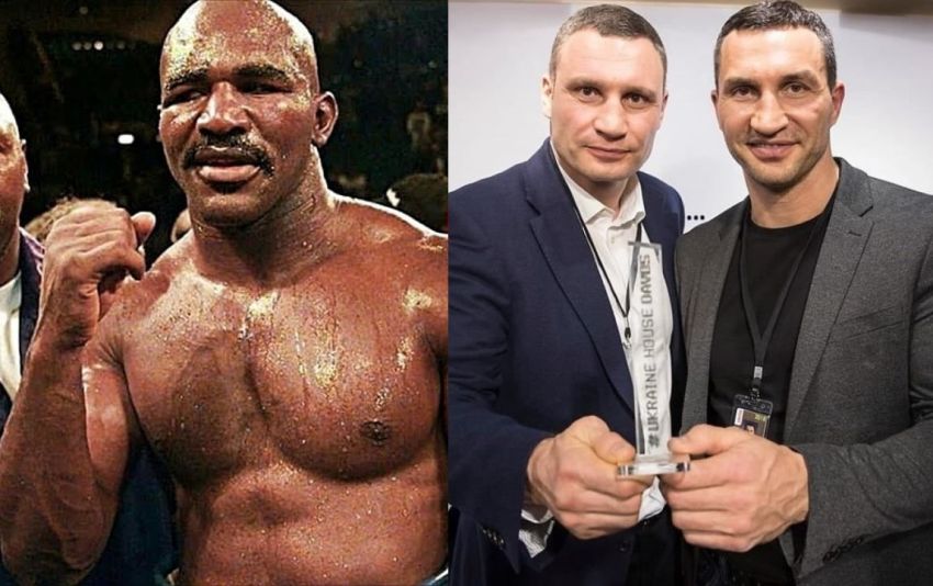 Холифилд по ошибке назвал Кличко лучшим боксером России