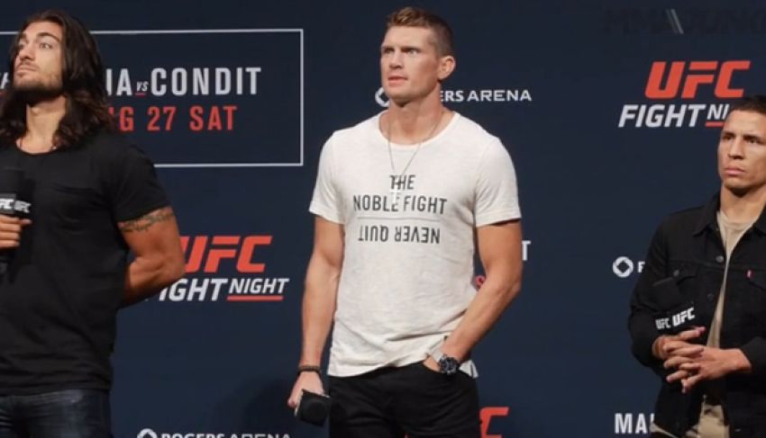 Стивен Томпсон практически счастлив подписанием нового контракта с UFC