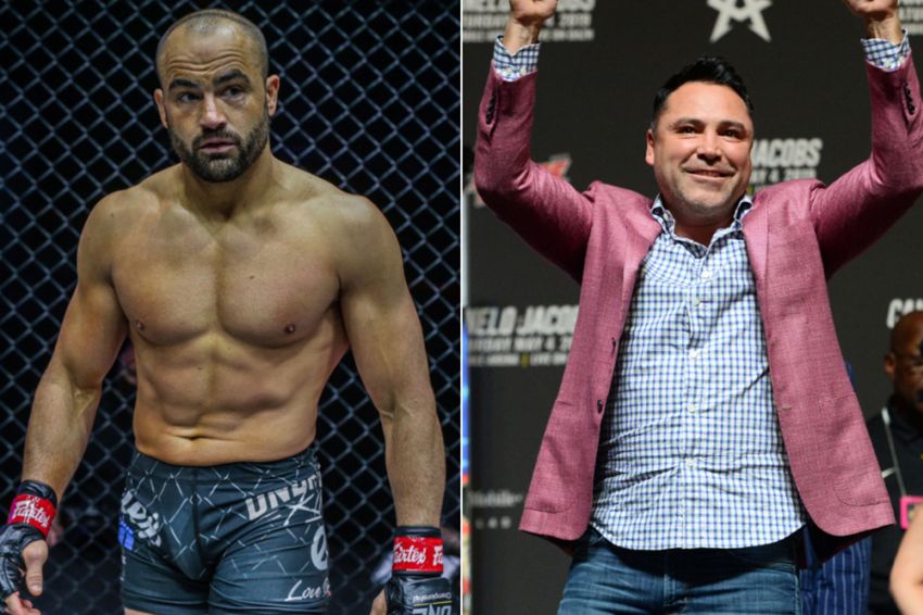 Eddie Alvarez admitted that he is negotiating a fight with Oscar De La Hoya