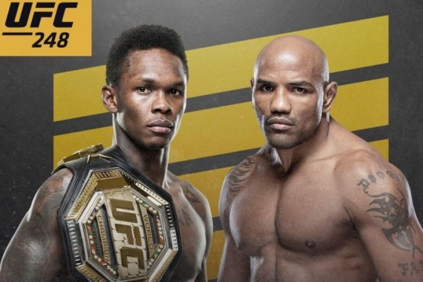 Где смотреть UFC 248: Исраэль Адесанья - Йоэль Ромеро