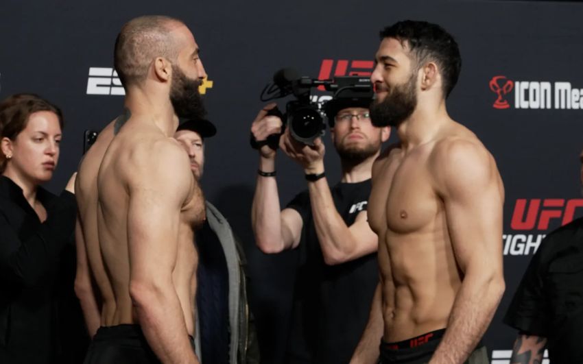 Результаты взвешивания турнира UFC Fight Night 235