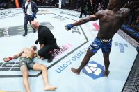 Исраэль Адесанья брутально вырубил Алекса Перейру в реванше на UFC 287