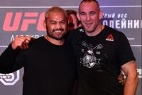 Битва взглядов участников турнира UFC Fight Night 136 в Москве