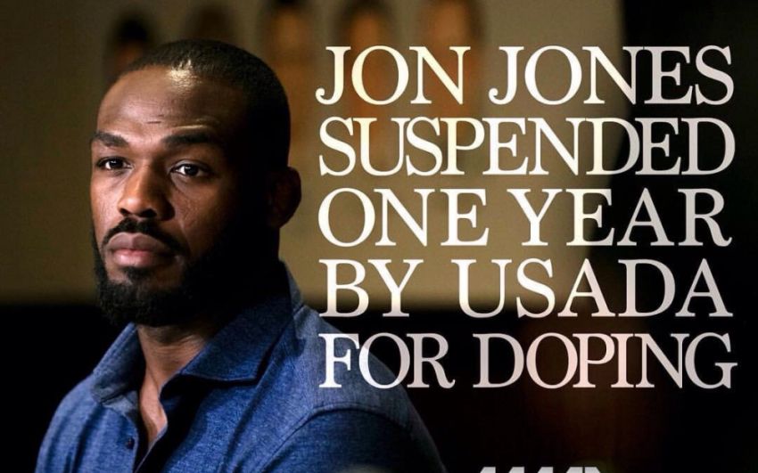 USADA отстранила Джона Джонса от боев на 1 год за использование допинга