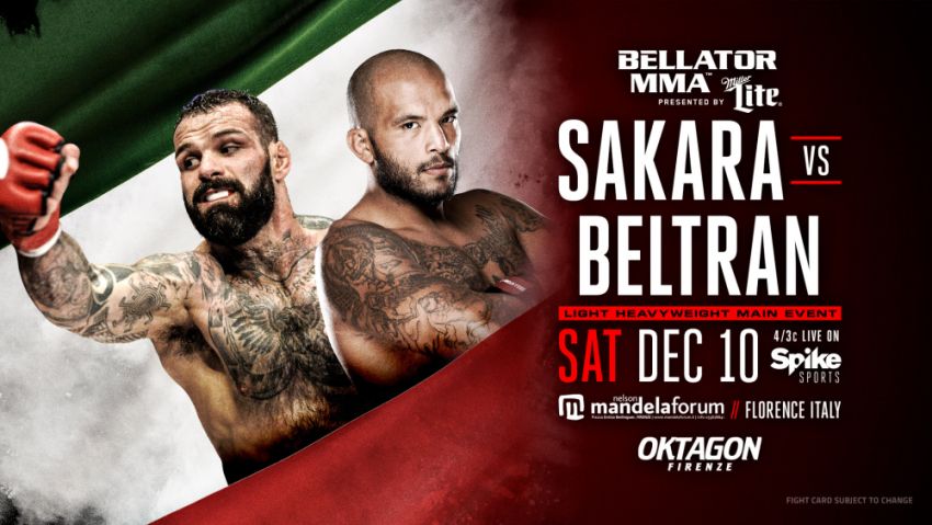 Прямая трансляция Bellator 168 Алессио Сакара - Джои Бельтран