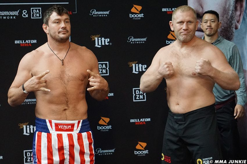 Видео боя Мэтт Митрион - Сергей Харитонов Bellator 225