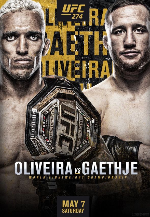 Чарльз Оливейра против Джастина Гэтжи на UFC 274 — инсайдер