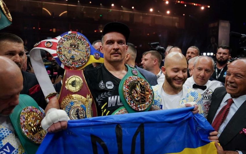 "Это мой подарок вам": Александр Усик объявил об отказе от титула IBF