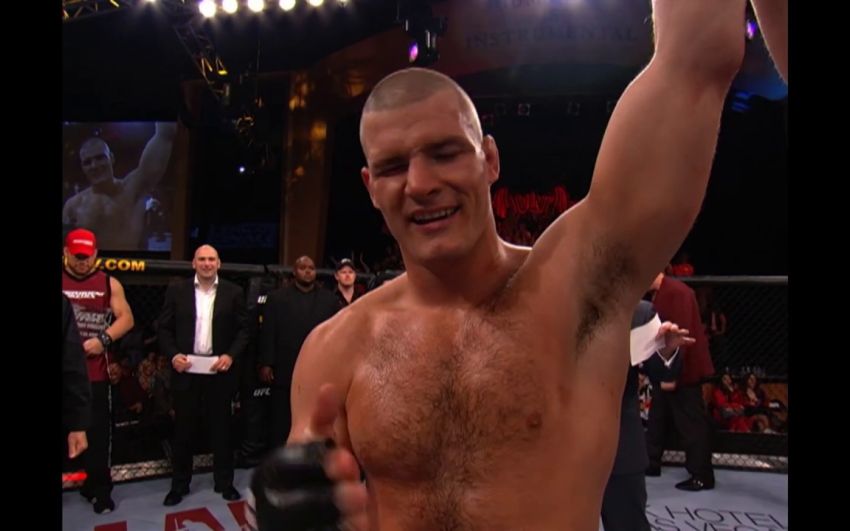 Видео боя Майкл Биспинг – Джош Хейнс UFC The Ultimate Fighter 3 Finale