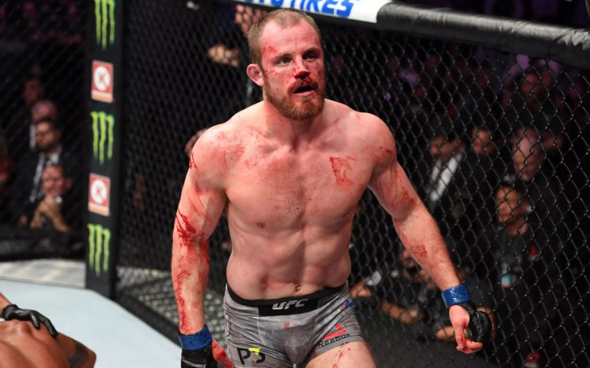 Гуннар Нельсон против Тиаго Алвеса на турнире UFC в Копенгагене