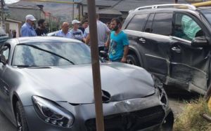 Спорткар двукратного чемпиона мира по самбо попал в ДТП в Дагестане