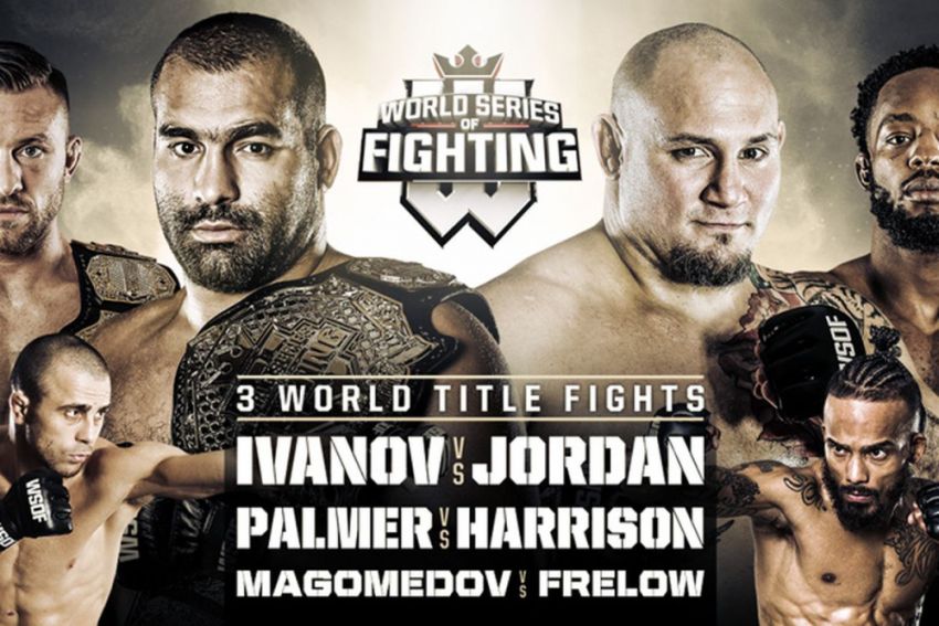 WSOF продлил отношения с Ивановым и Палмером