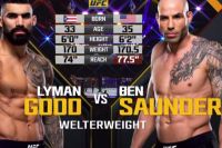 Видео боя Бен Сондерс - Лайман Гуд UFC 230