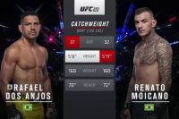 Видео боя Рафаэль Дос Аньос – Ренато Мойкано UFC 272