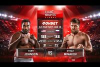 Видео боя Виталий Минаков - Тони Джонсон FIGHT NIGHTS GLOBAL 82