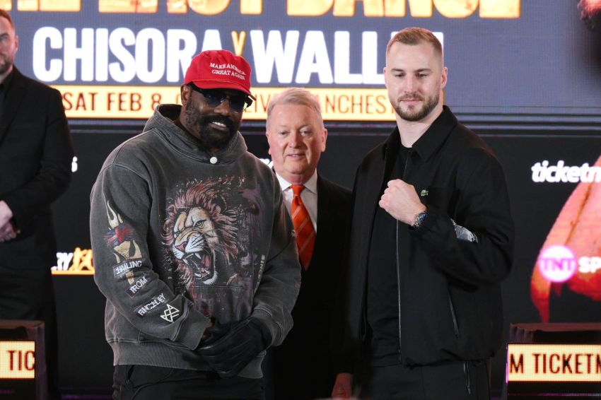 Промоутер объявил бой Чисора - Валлин элиминатором на титул IBF