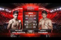 Видео боя Магомед Аль-Абдулла - Кирилл Тропинин FIGHT NIGHTS GLOBAL 55