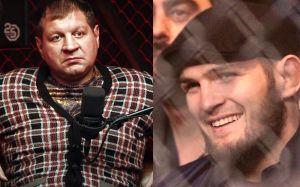 Александр Емельяненко готов провести бой с Нурмагомедовым: "Вот вернётся Хабиб, захочет со мной подраться – я ему не откажу"