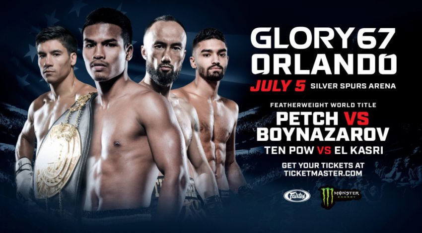 Прямая трансляция Glory 67: Петчпаномрунг Киатмукао - Анвар Бойназаров